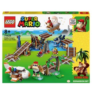 71425 LEGO® Super Mario™ Zestaw rozszerzający wózek Diddy Kong&#39,s Cart Ride