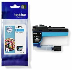 Brother atrament LC-424C tusz oryginalny  Cyjan LC424C