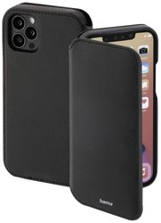 Etui na telefon ''MagCase Finest Sense'' do Apple iPhone 13 Pro, czarne Hama MagCase Finest Sense Flip Case Apple iPhone 13 Pro czarny