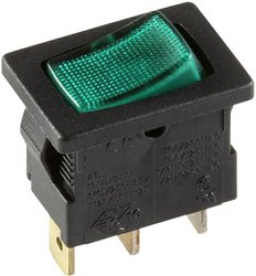 Przełącznik interBär 3631-850.22, 250 V/AC, 10 A, 1 x wył/wł, zatrzask, 1 szt.