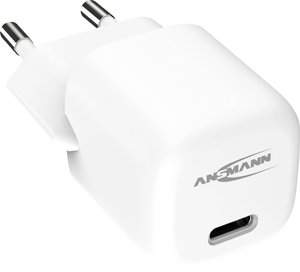 Ansmann Home Charger HC120PD-mini Ładowarka USB 20 W gniazdo Maksymalne natężenie wyjściowe 3000 mA Ilość wyjść: 1 x USB-C