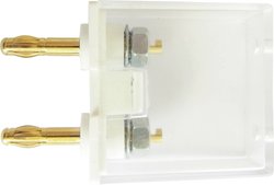 Uchwyt komponentów Schnepp 4 mm, 2-biegunowy Adapter pomiarowy Schnepp G1 2AU 1 szt.