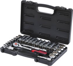 Zestaw kluczy nasadowych KS Tools 918.0627 918.0627