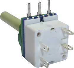 Potencjometr z przełącznikiem Potentiometer Service GmbH 7512, 2 x on / off, 1 kOhm