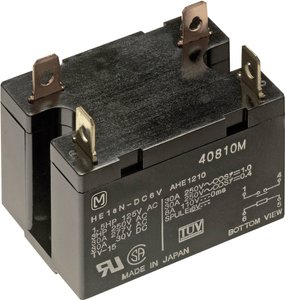 Przeskaźnik elektromagnetyczny Panasonic HE2AN12 2 NO 25 A 30 V/DC/277 V/AC 6925 VA