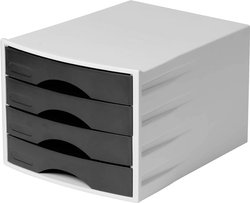 Szafka z szufladami Durable 776201 biały  Ilość szuflad: 4