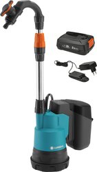 Pompa do wody deszczowej GARDENA 2000/2 18V P4A Ready 14602-61  2.000 l/h