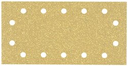 Papier ścierny EXPERT C470 z 14 otworami do szlifierki oscylacyjnej, 115 x 230 mm, G 40, 10 sztuk. Papier ścierny do szlifierki Bosch Accessories EXPERT C470 2608900860 230 mm 10 szt.