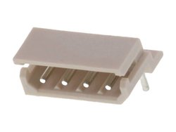 Listwa kołkowa, męska, do wbudowania, standardowa Molex MOL Power & Signal Sol. 22057045, wire-to-board, piny: 4, 3 A, 1 szt.
