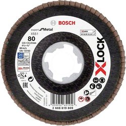 Tarcza lamelkowa Bosch Accessories X551 2608619809 Średnica 115 mm 1 szt.