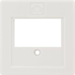 Osłona REV do gniazda telefonicznego Quadro REV 0236660106, biały