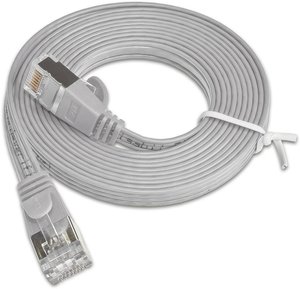Kabel LAN Slim Wirewin PKW-STP-SLIM-KAT6 2.0, 1 szt., RJ45, CAT 6, U/FTP, 2.00 m, szary