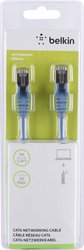 Kabel LAN Belkin A3L981BT01MBLHS, 1 szt., RJ45, CAT 6, S/FTP, 1.00 m, niebieski