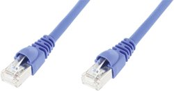 Kabel LAN Telegärtner L00002A0115, 1 szt., RJ45, CAT 6a, S/FTP, 3.00 m, niebieski