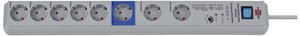 Listwa zasilająca z 8 gniazdami i automatycznym zabezpieczeniem przed przepięciami Strona główna Brennenstuhl Secure-Tec 1159490946 8x Ilość gniazdek: 8