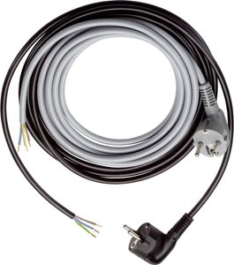 Kabel przyłączeniowy do sieci ÖLFLEX® PLUG H05VV-F kabel LAPP 70261163, 3.00 m, czarny