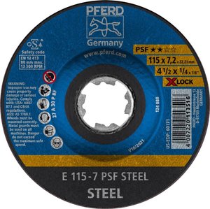 PFERD 62011115  Tarcza tnąca wygięta Średnica 115 mm   10 szt.