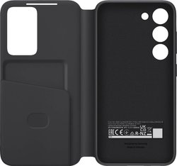 Samsung Smart View Wallet Case Flip Case Samsung Galaxy S23 czarny Odporny na wstrząsy
