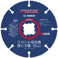 Tarcza tnąca prosta Bosch Accessories EXPERT Carbide Multi Wheel X-LOCK 2608901192 115 mm 1 szt.