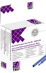 Rurka termokurczliwa z klejem TRU COMPONENTS T1807CA007B, 2:1, od 2.40 mm do 0.80 mm, 70 szt.