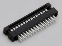 TRU COMPONENTS TC-2506342 Listwa ze złączami sprężynowymi z płaskim gniazdem kablowym Siatka: 2 mm Ilośc pinów: 8 Ilość rzędów: 2 1 szt.