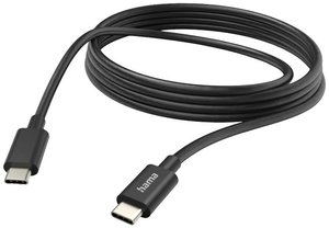 Kabel do ładowania USB Hama, USB 2.0, Złącze męskie USB-C®, Złącze męskie USB-C®, 3.00 m