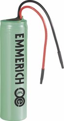 Akumulator specjalny Emmerich 233974, Li-Ion, 2600 mAh, 3.7 V, 1 szt.