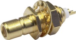 Złącze SMB Telegärtner J01160A0021 J01160A0021 złącze męskie do wbudowania pionowego 50 Ω 1 szt.