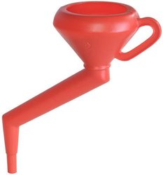 Lejek kątowy 175x150 mm z owalnym sitkiem Zestaw lejków Hünersdorff 956200  1 szt.