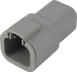 Obudowa złącza pin męskiego na kabel TE Connectivity DTP Serie DTP04-4P-C015, piny: 4, 1 szt.