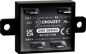 Przekaźnik SSR Crouzet TC-GSR-1-25DD 8 A 280 V/AC Przełączanie losowe 1 szt.