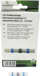 Złącze doczołowe Quadrios 2011C400 2011C400, z pełną izolacją , 1.5 - 2.5 mm², 40 mm, 15 szt.