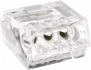 TRU COMPONENTS 1564087 Złącze do puszki podtynkowej, PIN: 3, 450 V/AC, 24 A, 1 szt.