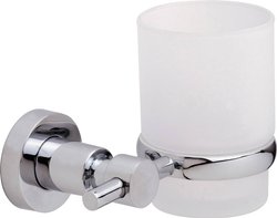 tesa 40284-00000-00 LOXX Miejsce na szczoteczkę  klej  chrom (błyszczący), biały (satynowy)