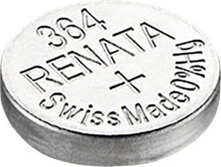 Bateria guzikowa Renata 364, srebrowo-tlenkowa, 1,55 V, 20 mAh