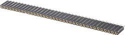 TRU COMPONENTS TC-0306-036-1-50-10 Listwa złączy żeńskich (precyzyjna) 1 szt.