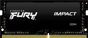 Kingston FURY Impact Pamięć robocza do laptopów - moduł  DDR4 8 GB 1 x 8 GB  3200 MHz 204 pin SO-DIMM CL20 KF432S20IB/8