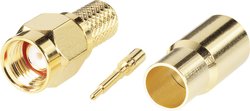 Złącze SMA BKL Electronic 0409090 0409090 złącze męskie proste 50 Ω 1 szt.