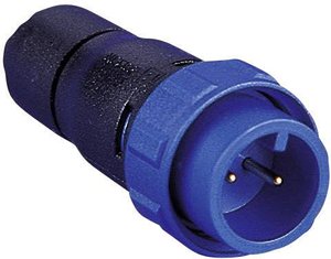 Złącze męskie okrągłe Bulgin PX0410/08P/6065, styki:8, 125 V, 5 A, 1 szt.