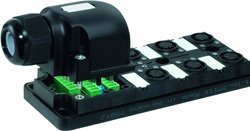 MVP12, 6 x M12, 5-biegunowe, Pokrywa SK z zaciskiem śrubowym do samodzielnego montażu. Rozdzielacz czujnik / element wykonawczy, aktywny Murr Elektronik 27774 1 szt.