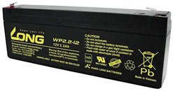 Akumulator ołowiowy Long WP2.2-12 WP2.2-12, AGM, 12 V, 2.2 Ah