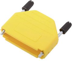 Obudowa złącza D-SUB encitech DPPK25-Y-K 6353-0105-03, tworzywo sztuczne, 180 °, 1 szt.