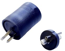 Złącze męskie głośnikowe 0205001 BKL Electronic 0205001 złącze męskie proste Ilość styków: 2  czarny 1 szt.