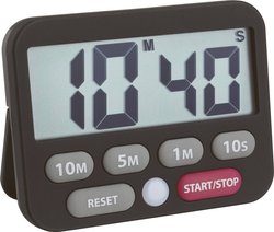 Timer TFA Dostmann 38.2038.01 cyfrowy czarny