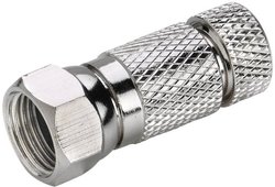 Wodoszczelny wtyk F,  Średnica kabla: 6 mm