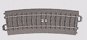 Tor zakrzywiony Marklin 24294, 2,3 x 437,5 mm, 15°, skala H0, 6 szt.