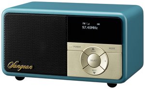 Radio Sangean DDR-7X DAB+, UKW blokada klawiszy, wielokrotne ładowanie zielony