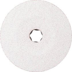 Tarcza fibrowa z ziarnem ceramicznym COMBICLICK Ø 125 mm CO-ALU 80 do miękkich metali nieżelaznych Tarcza ścierna PFERD CC-FS 125 CO-ALU 80 64194108 25 szt.