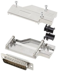 Zestaw listew męskich D-Sub encitech DCMR25-FK-HDP44-W-K 6355-8066-03, rzędy: 3, styki: 44, 90 °, 1 szt.