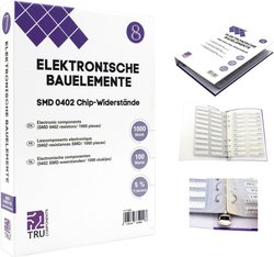 TRU COMPONENTS TC-6869420 Segregator asortymentowy  SMD 0402 0.625 W 5 %  1000 Teile